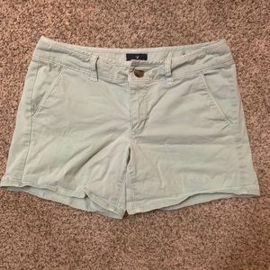 Teal AE cargo shorts